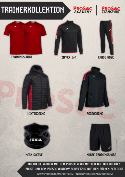 ProSoc Trainerkollektion - Coaches Set